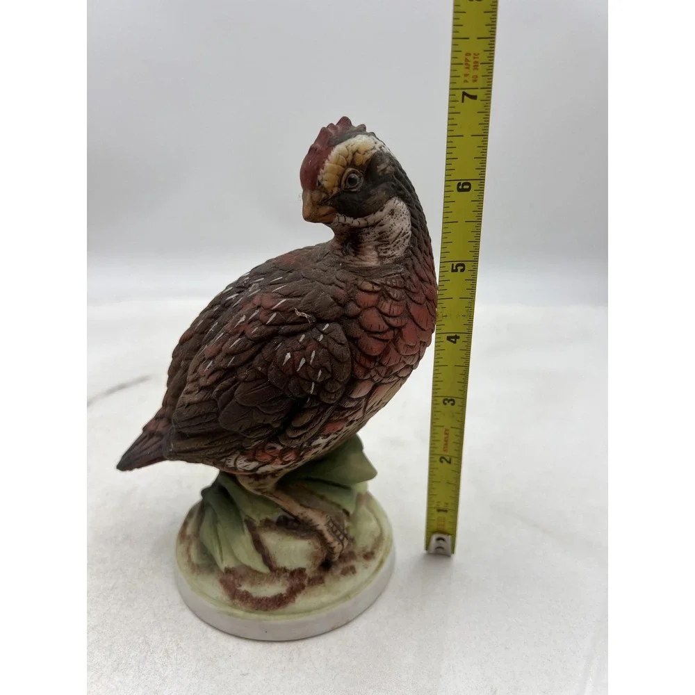Vintage Napco Bobwhite Quail Figurine Limited Edition Series C-6725 Ceramic